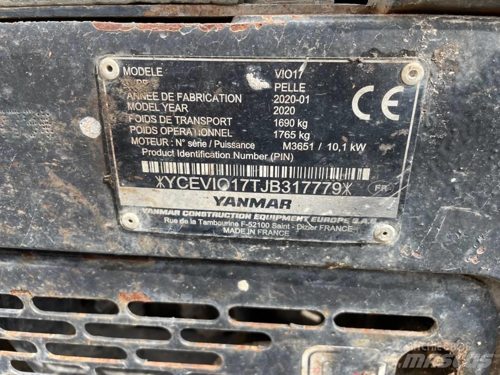 Yanmar Vio 17 U Miniescavadeiras