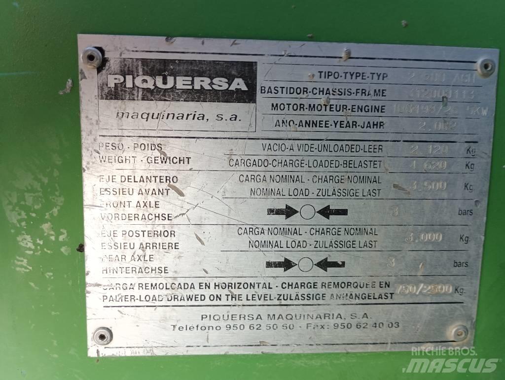 Piquersa 2500 ACH Dumpers de obras