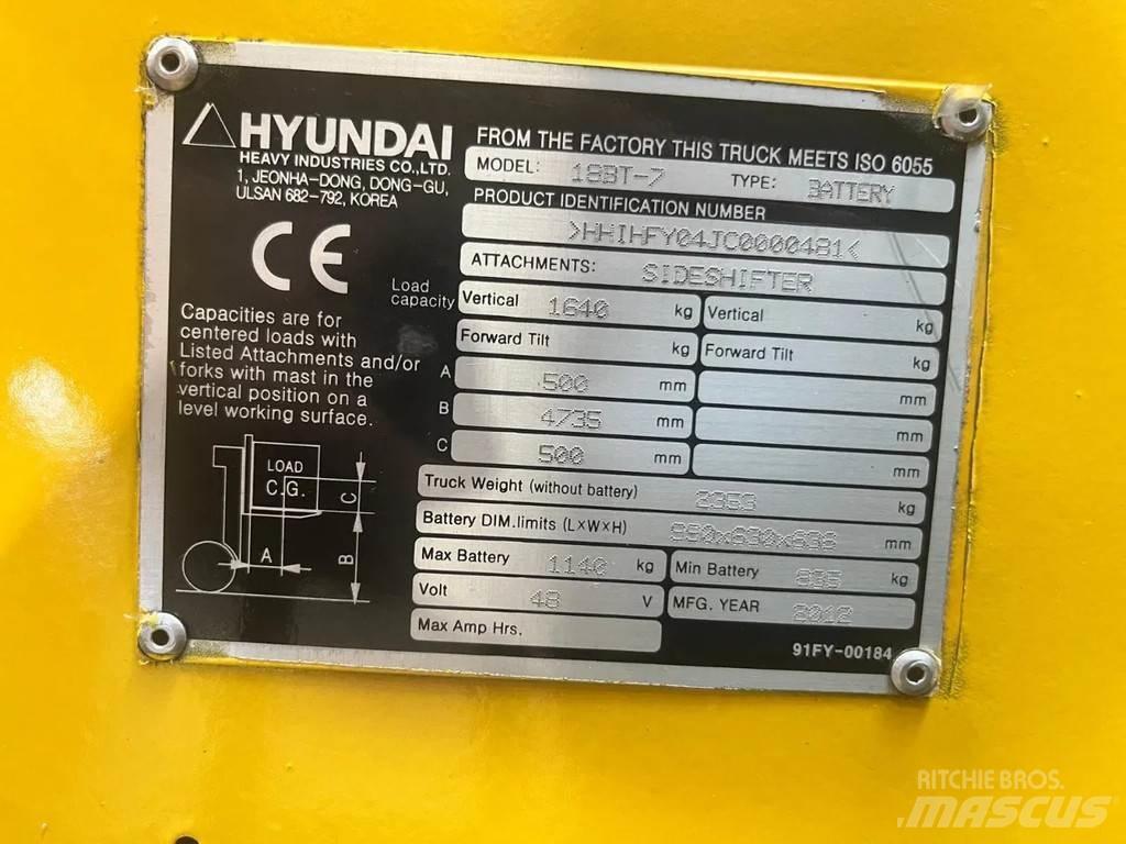Hyundai 18BT-7 Empilhadores eléctricos