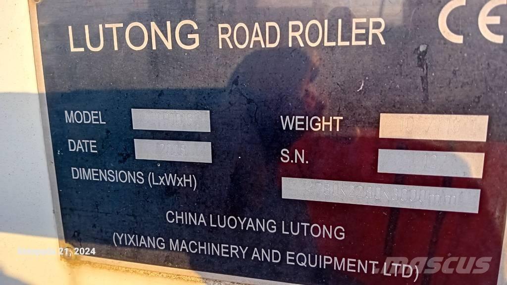 Lutong LTP 1016 Cilindros Compactadores de pneus