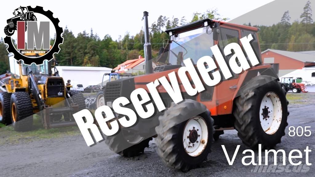 Valmet 805 Chassis e suspensões