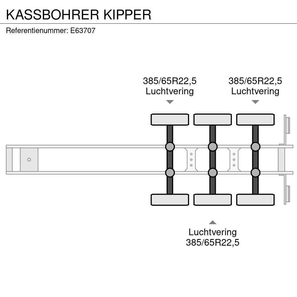 Kässbohrer KIPPER Semi Reboques Basculantes
