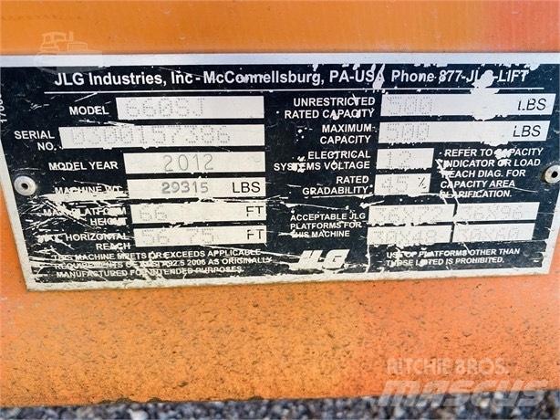 JLG 600 SJ Elevadores braços Telescópicos