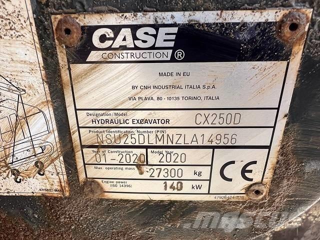 CASE CX 250 D Escavadeiras de esteiras