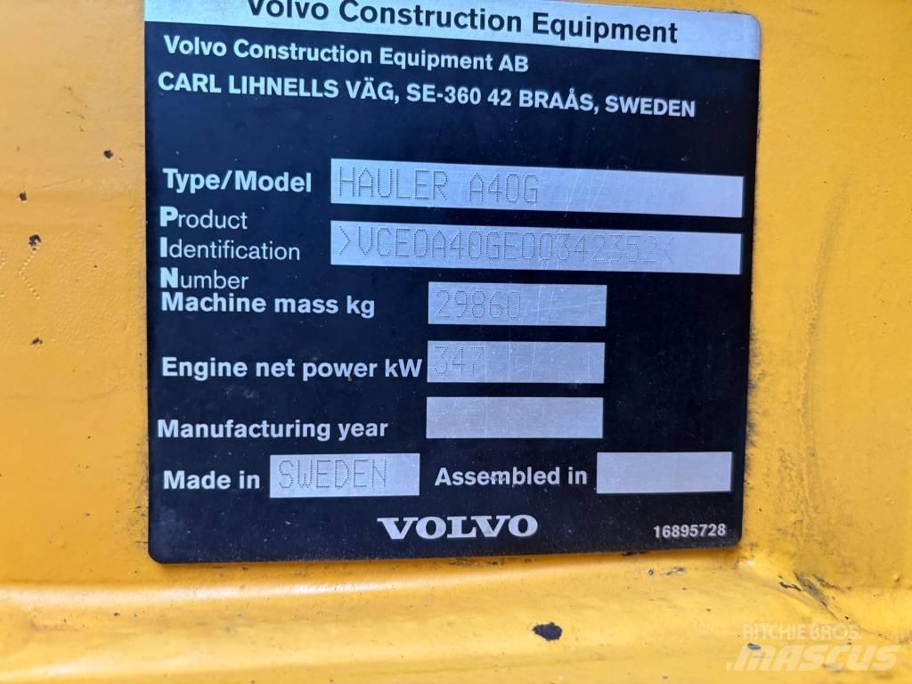 Volvo A 40 G Caminhões articulados