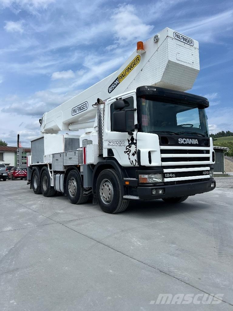 Scania 124 G 420 Camiões grua