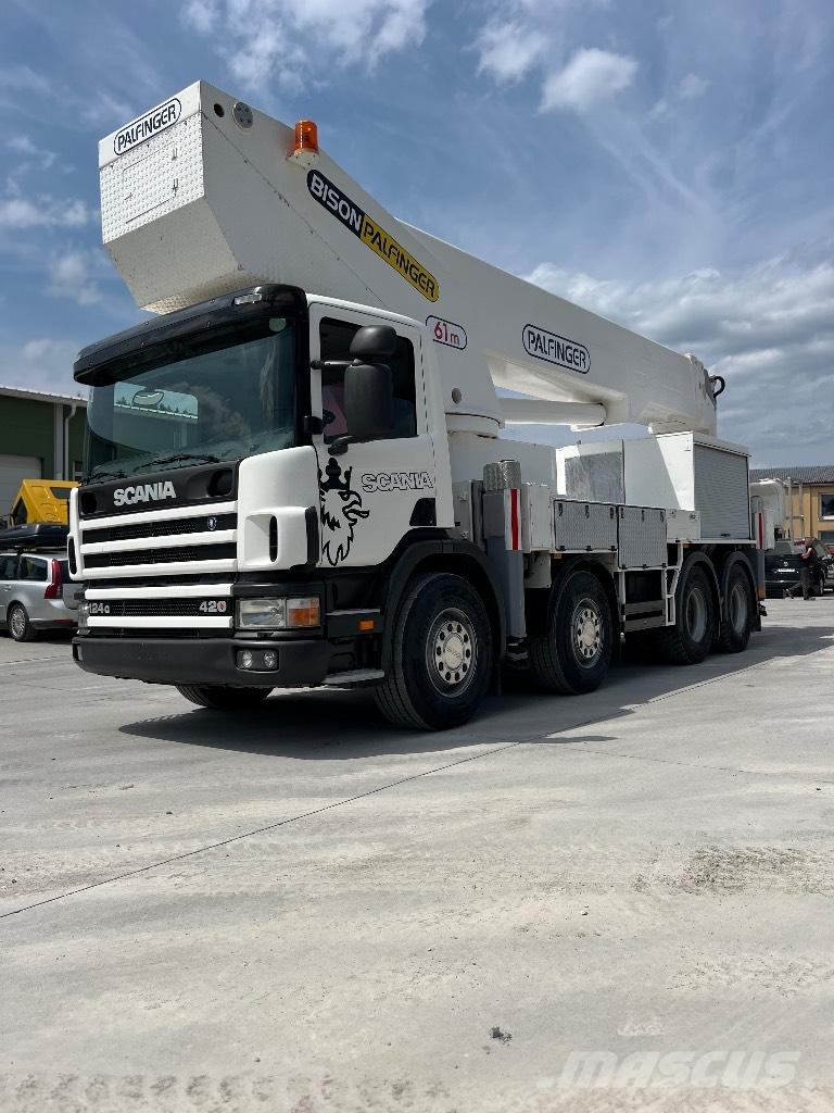 Scania 124 G 420 Camiões grua