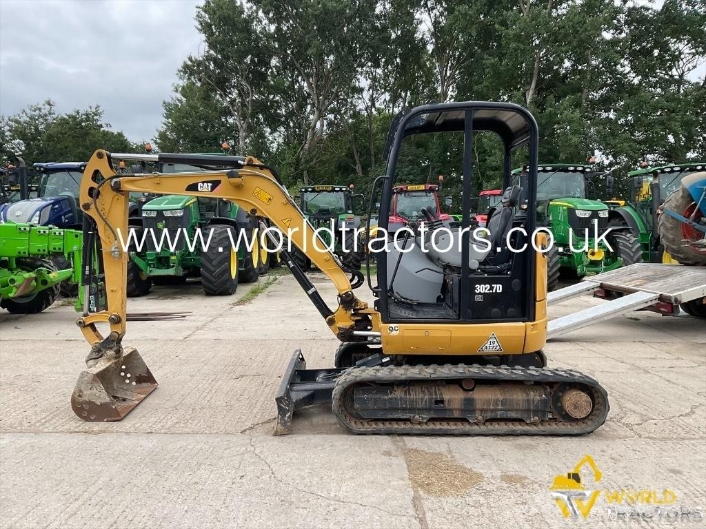 CAT 302.7 D CR Miniescavadeiras