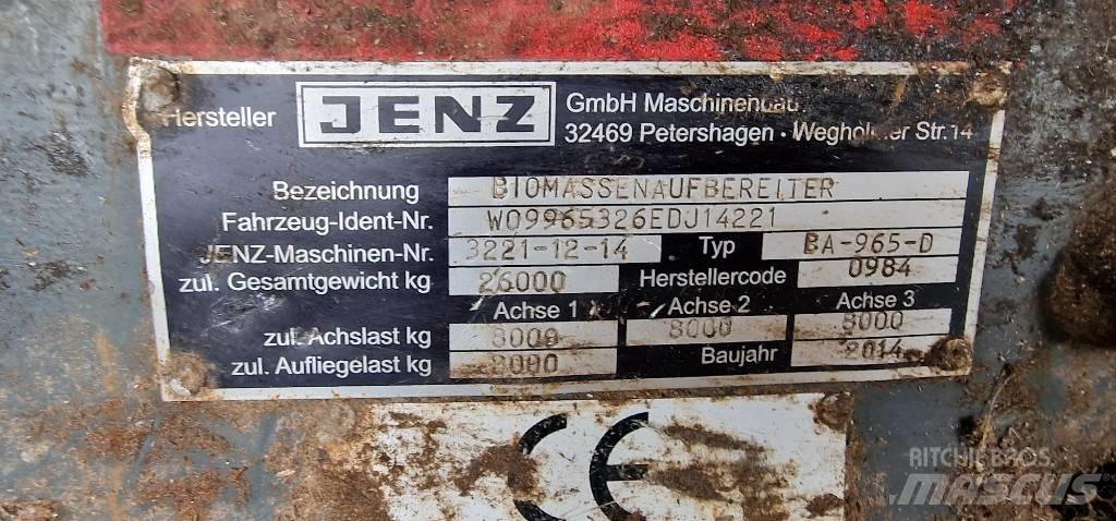JENZ BA 965 D Britadores móveis
