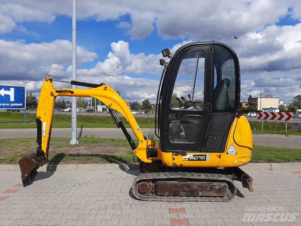 JCB 8018 Miniescavadeiras