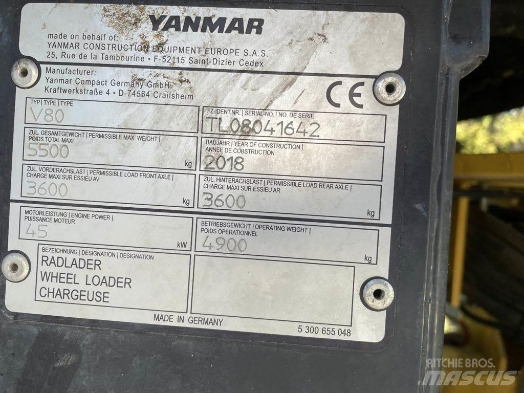 Yanmar V80 Carregadeiras de rodas