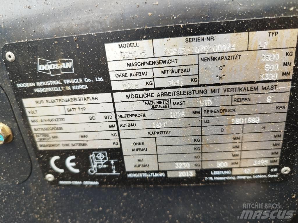 Doosan G35 C-5 Empilhadores a gás