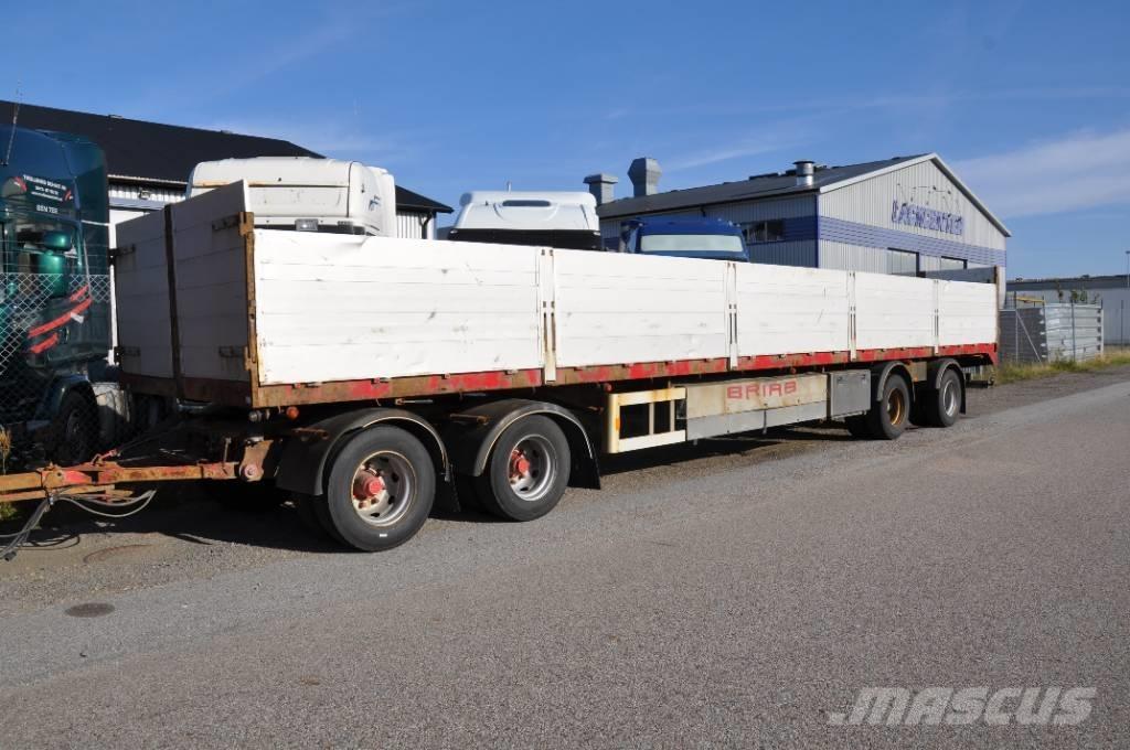 Briab SBLP4P-36-125 Reboques estrado/caixa aberta