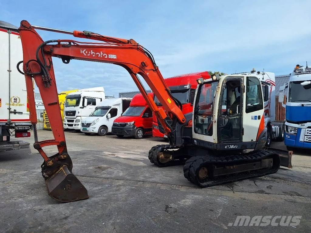 Kubota KX080 Escavadoras Midi 7t - 12t