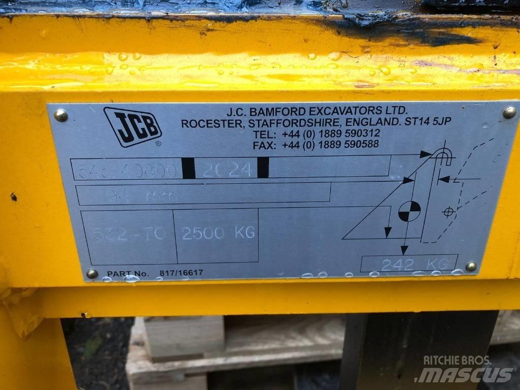 JCB PALLET FORKS Outros acessórios de carga e escavação
