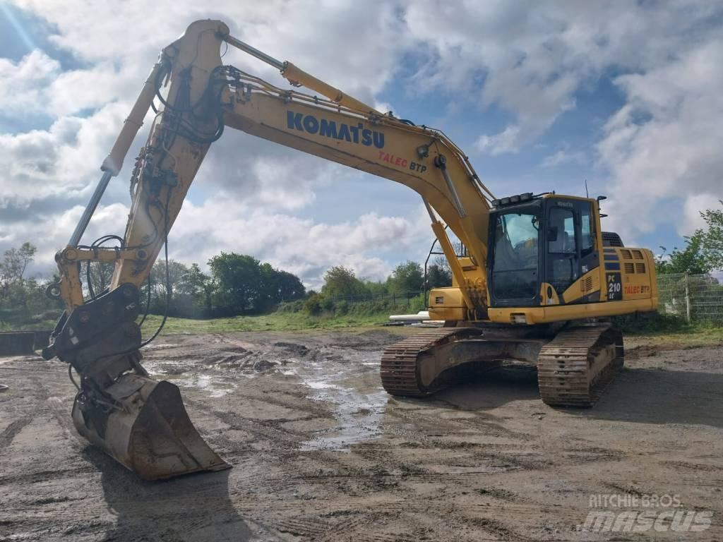Komatsu PC210LC-10 Escavadeiras de esteiras