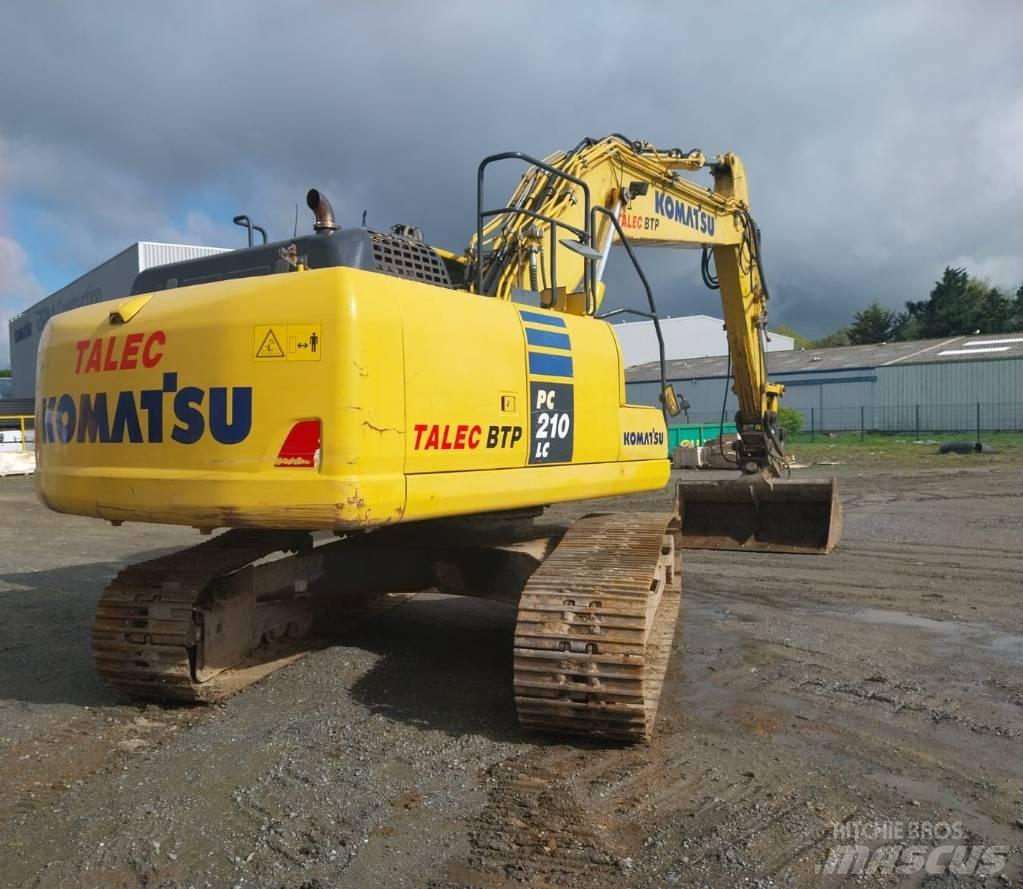 Komatsu PC210LC-10 Escavadeiras de esteiras