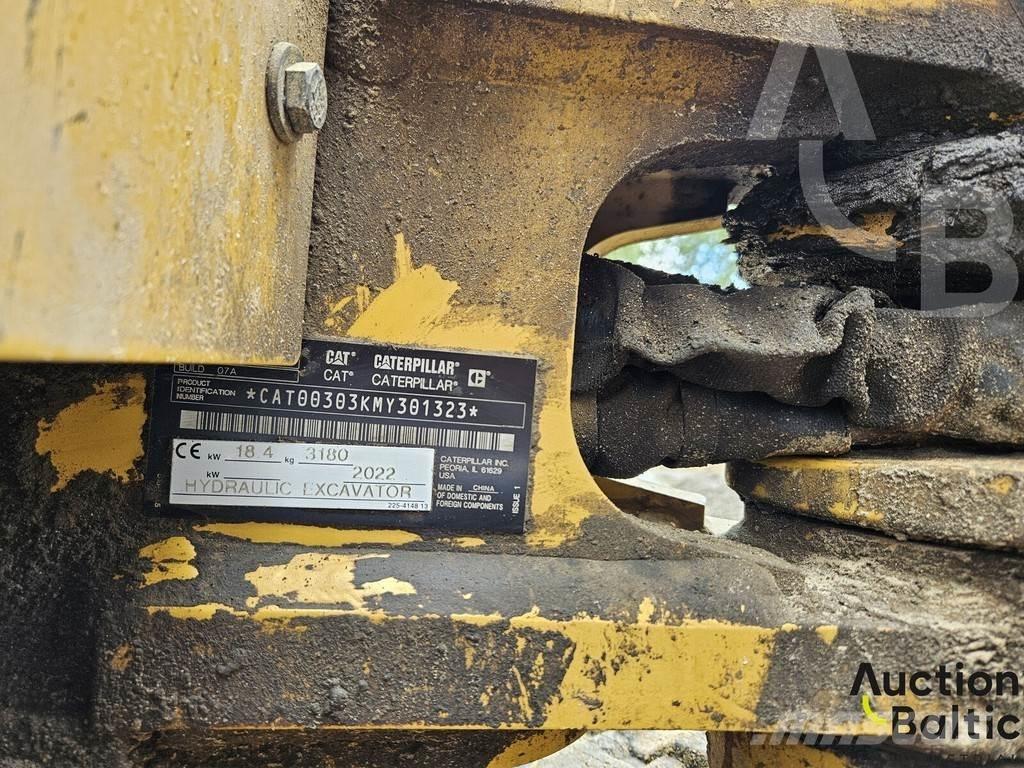 CAT 303 CR Miniescavadeiras