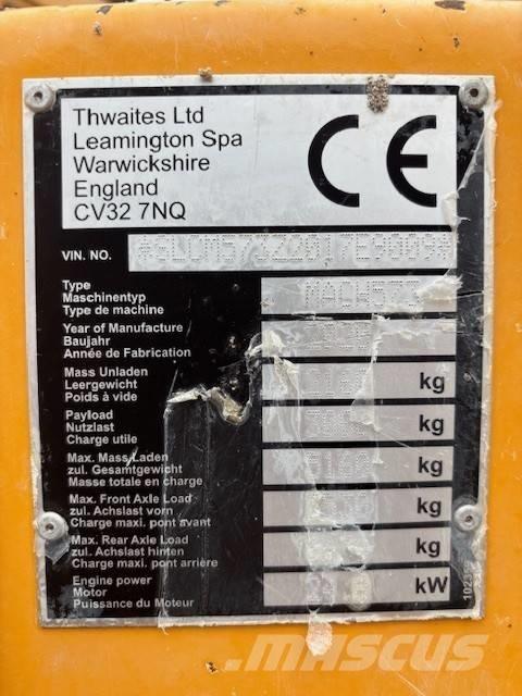 Thwaites MACH 573 Dumpers de obras