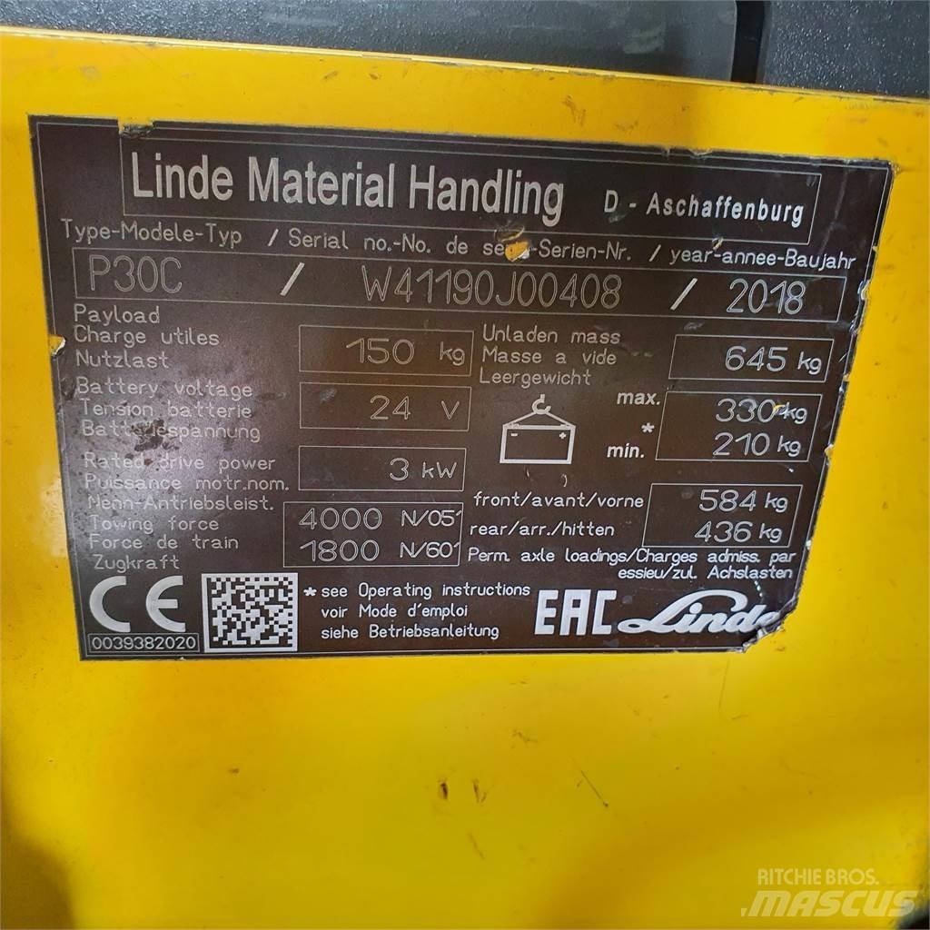 Linde P30C Tractores de reboque