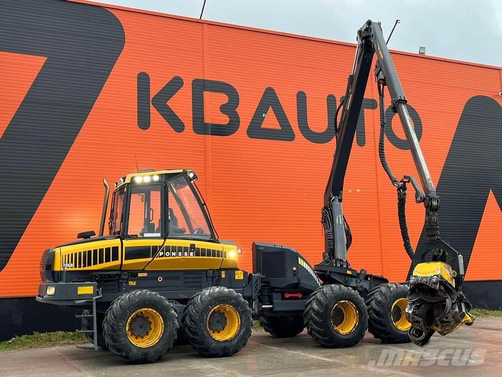 Ponsse Ergo 8W Processadores florestais