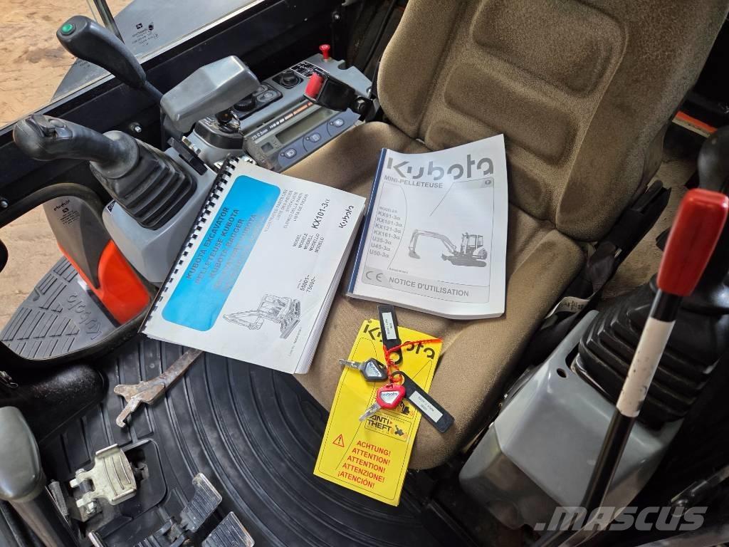 Kubota KX 101-3 A Miniescavadeiras