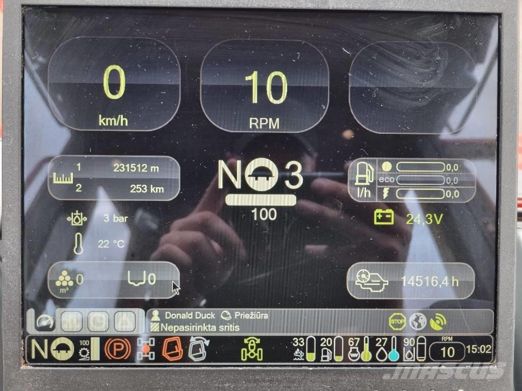 Komatsu 895 Forwarders florestais