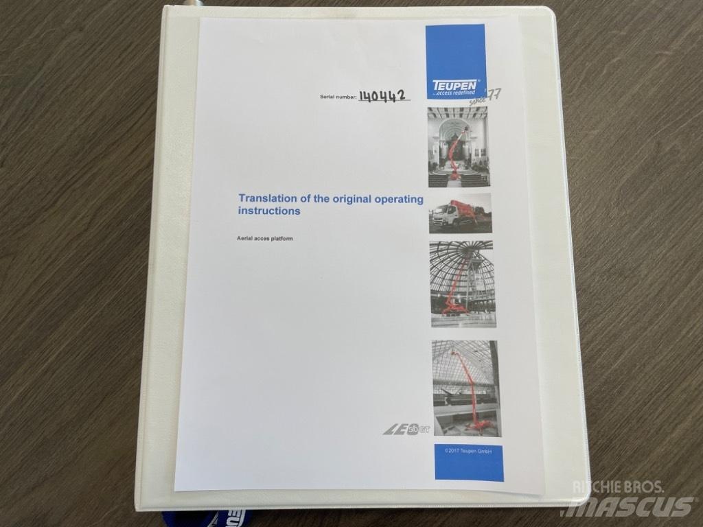 Teupen Leo 50 GT Elevadores braços articulados