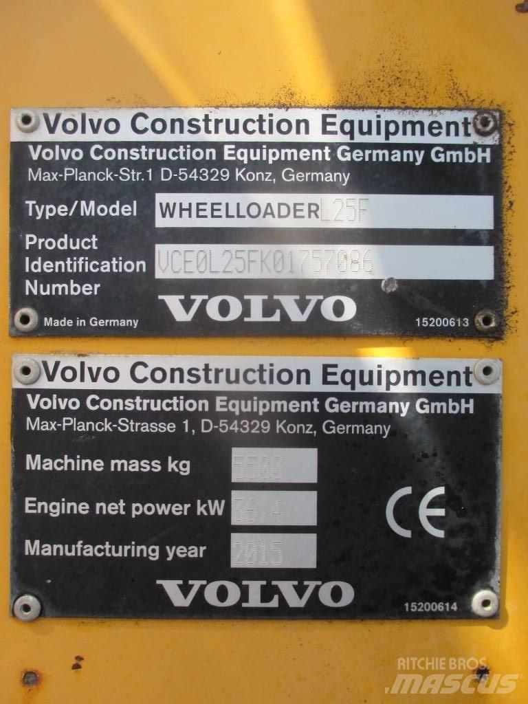 Volvo L 25 F Carregadeiras de rodas