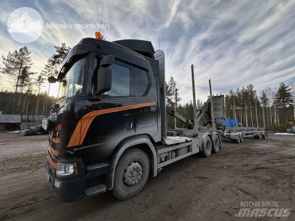 Scania R 650 Ekipage Caminhões de transporte de troncos