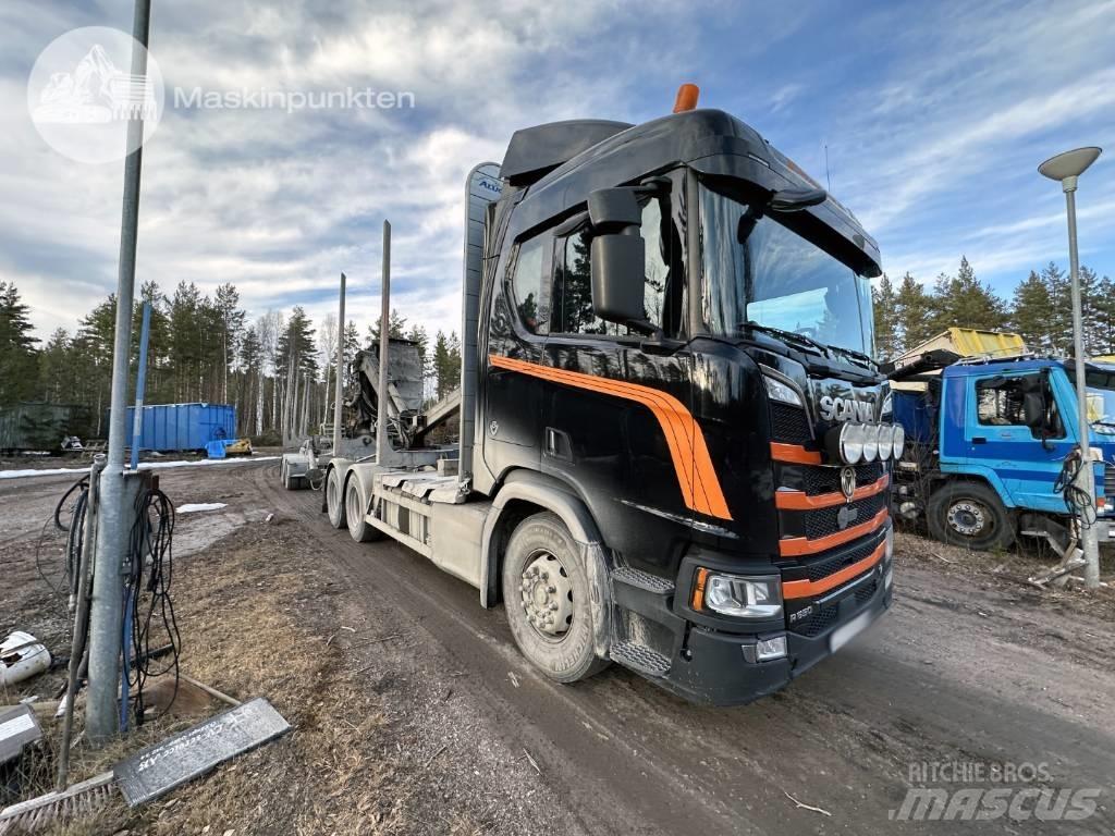 Scania R 650 Ekipage Caminhões de transporte de troncos