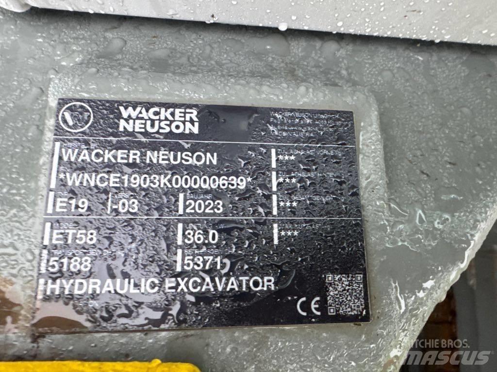 Wacker Neuson ET58 Escavadeiras de esteiras