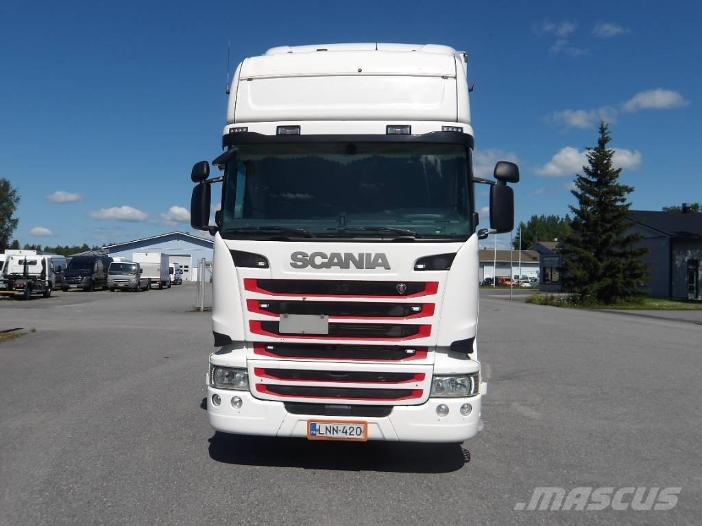 Scania R490 6x2 Caminhões de caixa fechada