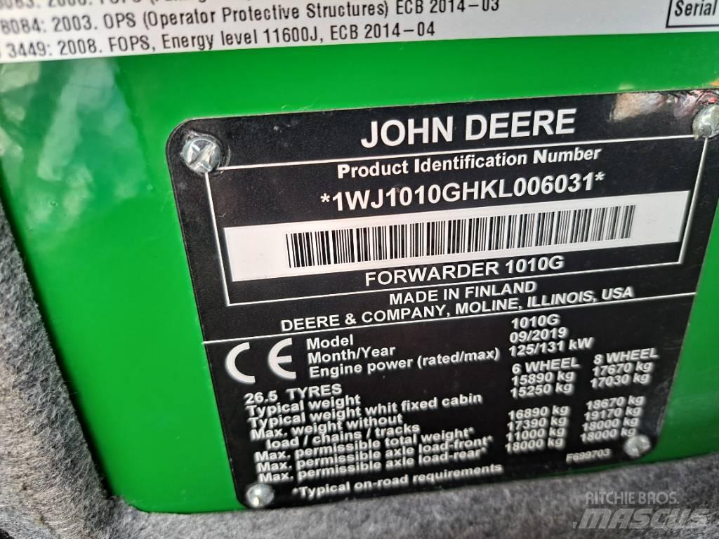 John Deere 1010G Forwarders florestais