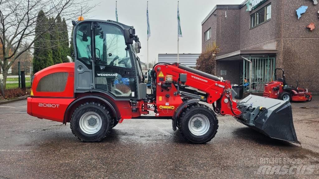 Weidemann 2080Tele Carregadoras rodas telescópicas