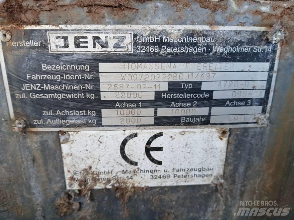 JENZ BA 720 D Estilhaçadoras florestais