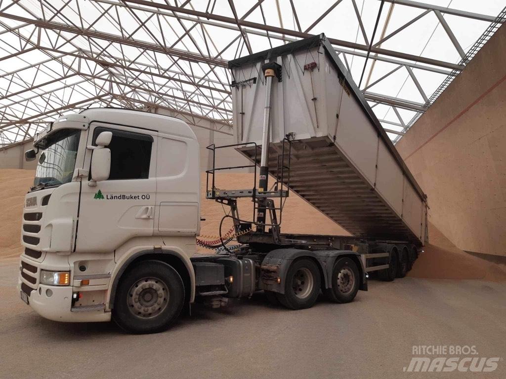 Zaslaw 50m3 Semi Reboques Basculantes