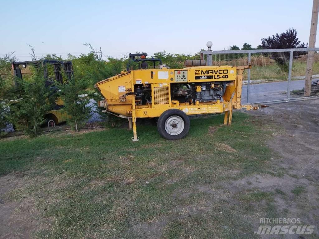 Mayco LS-40 Bombas de betonagem