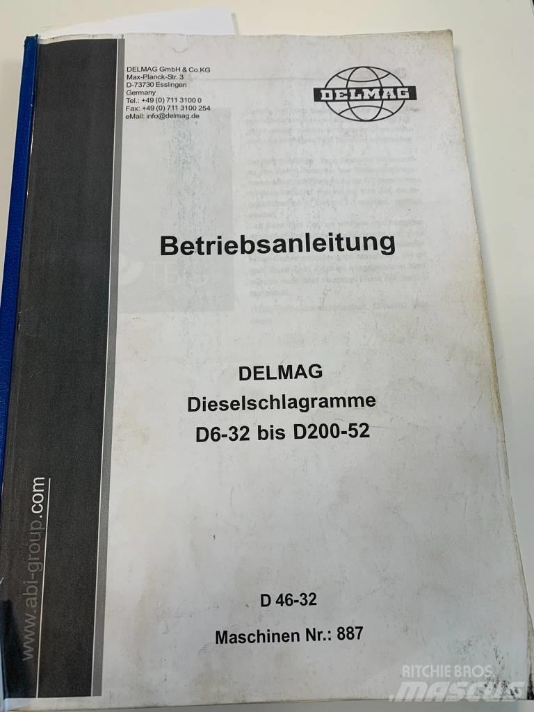 Delmag D46-32 Martelos Estacas Diesel