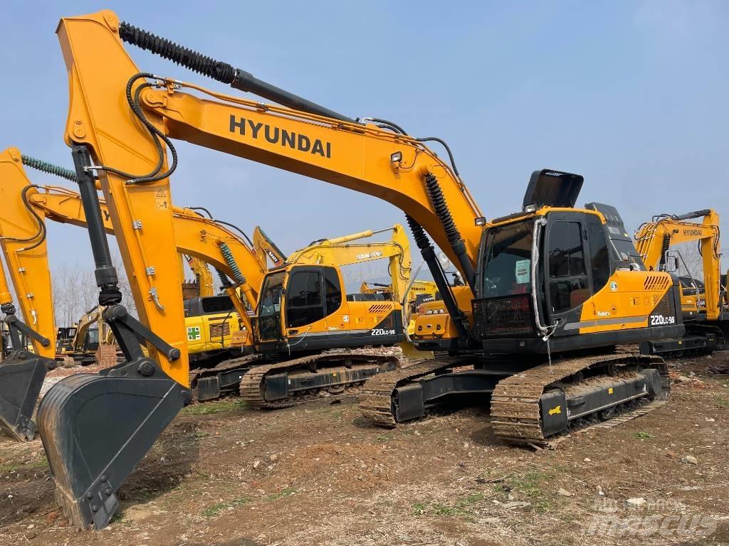 Hyundai 220 Escavadeiras de esteiras