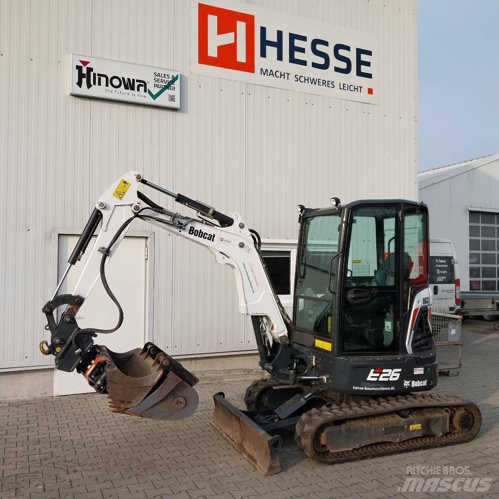 Bobcat E 26 Kabine Miniescavadeiras
