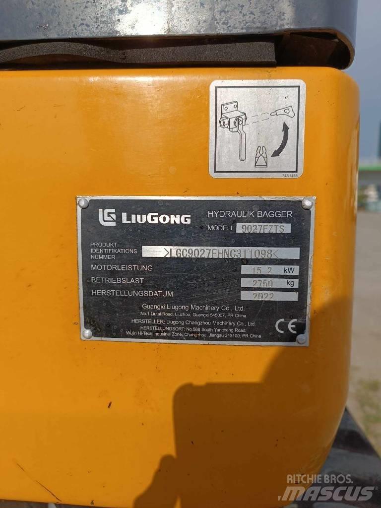 LiuGong 9027 FZTS Miniescavadeiras