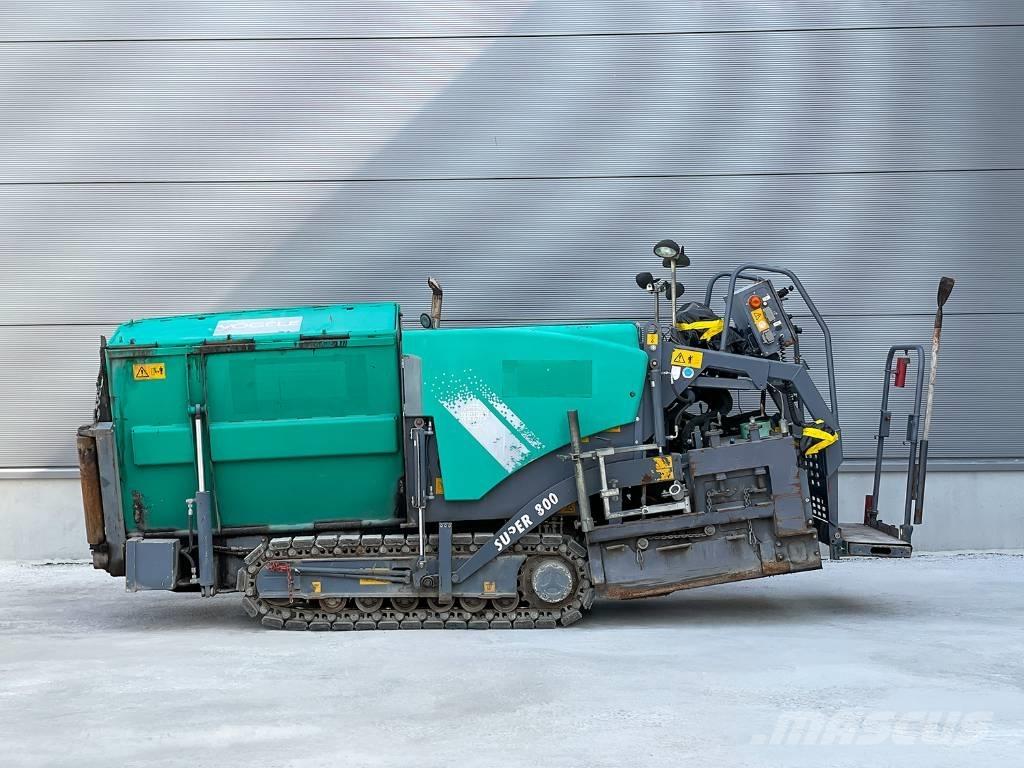 Vögele SUPER 800 Espalhadoras de asfalto