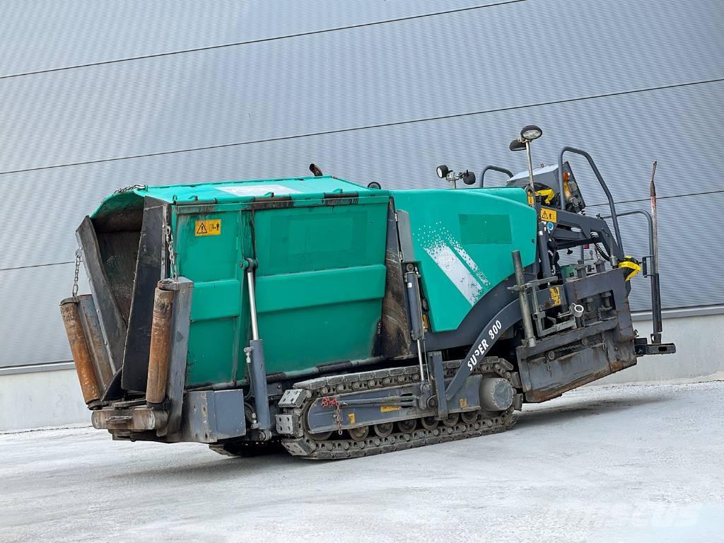 Vögele SUPER 800 Espalhadoras de asfalto