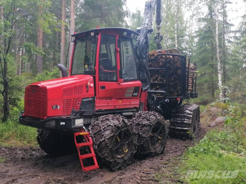 Komatsu 845 Forwarders florestais