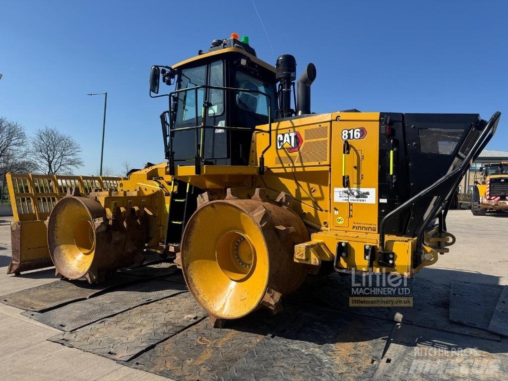 CAT 816 Compactadoras de lixo