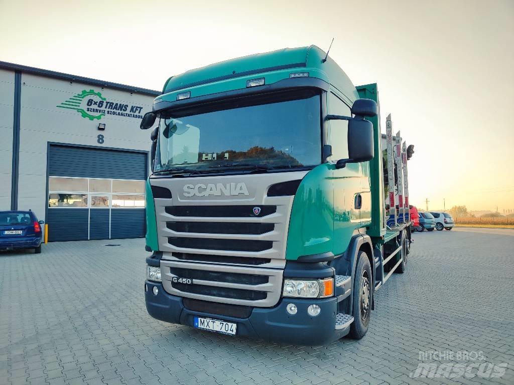 Scania G 450 Caminhões de transporte de troncos