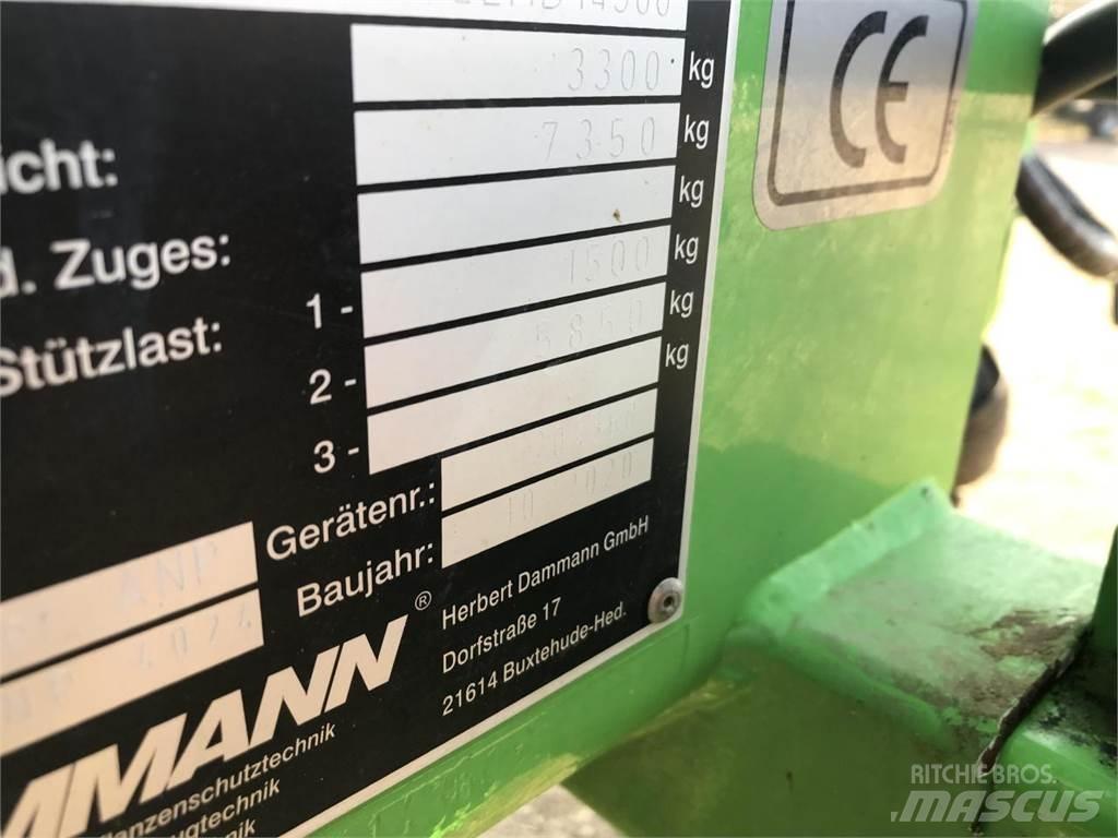 Dammann ANP 4024 Pulverizadores rebocados