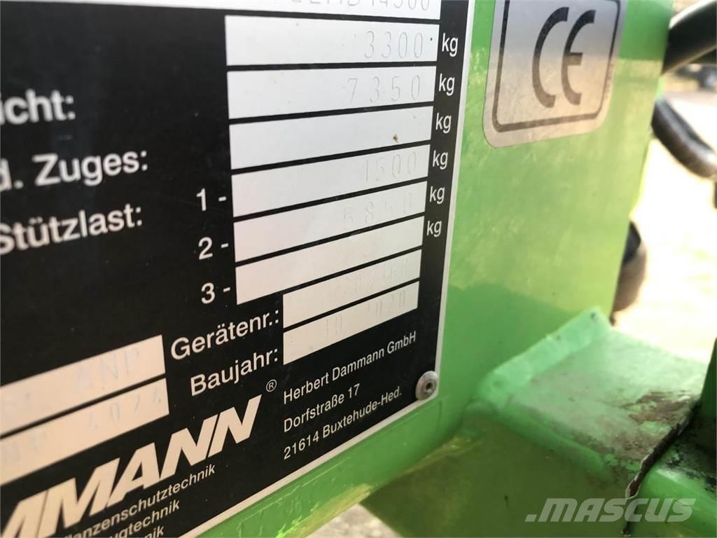 Dammann ANP 4024 Pulverizadores rebocados