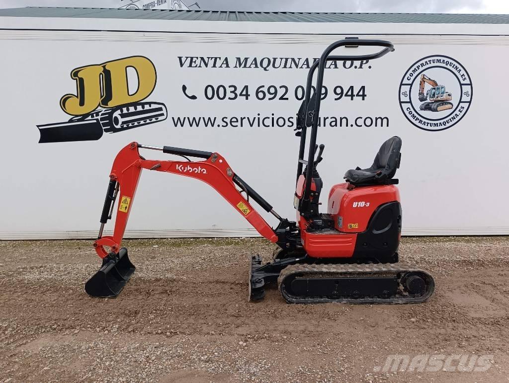 Kubota U 10 Miniescavadeiras
